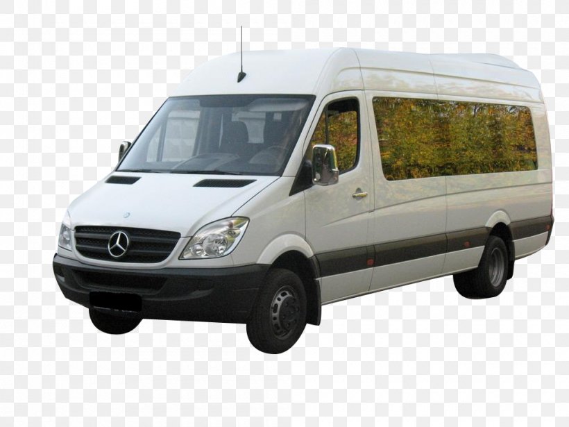 Compact Van Mercedes-Benz Sprinter Car, PNG, 1000x750px, Compact Van, Automotive Exterior, Brand, Bumper, Car Download Free