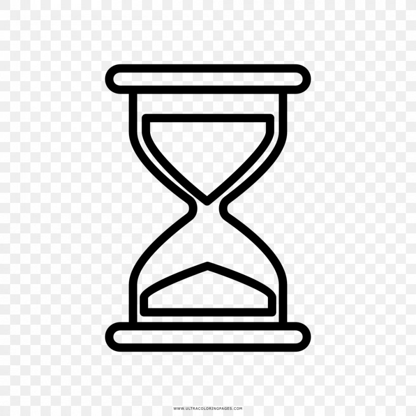 Hourglass Clip Art, PNG, 1000x1000px, Hourglass, Area, Black And White, Depositphotos, Investment Download Free