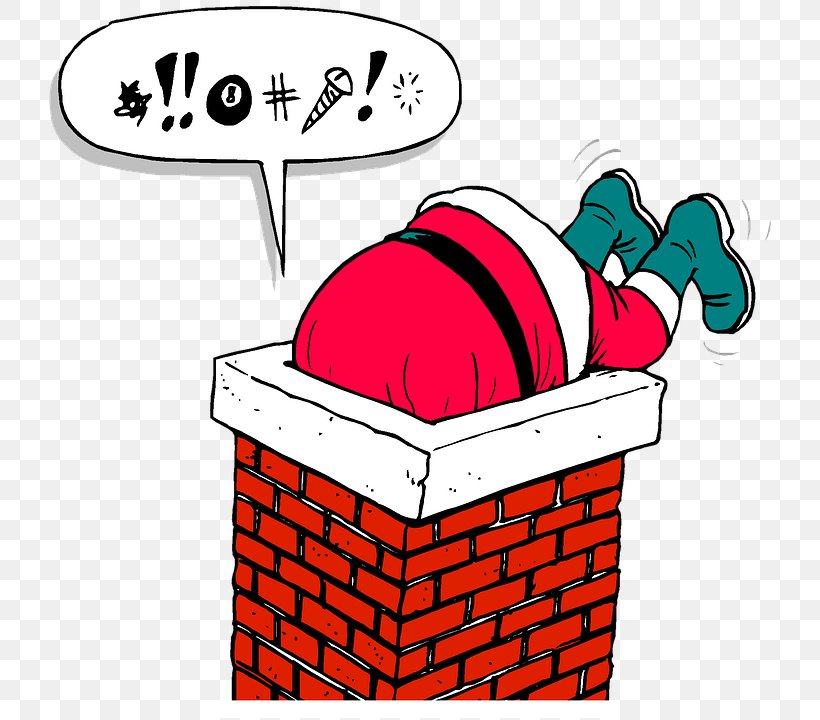 Santa Claus Chimney Fireplace Stove Clip Art, PNG, 737x720px, Santa Claus, Area, Artwork, Can Stock Photo, Chimney Download Free