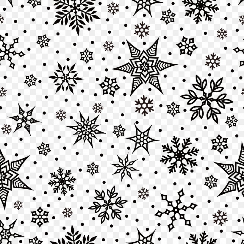 Snow Background, PNG, 1500x1500px, Black And White, Area, Black, Christmas, Flora Download Free