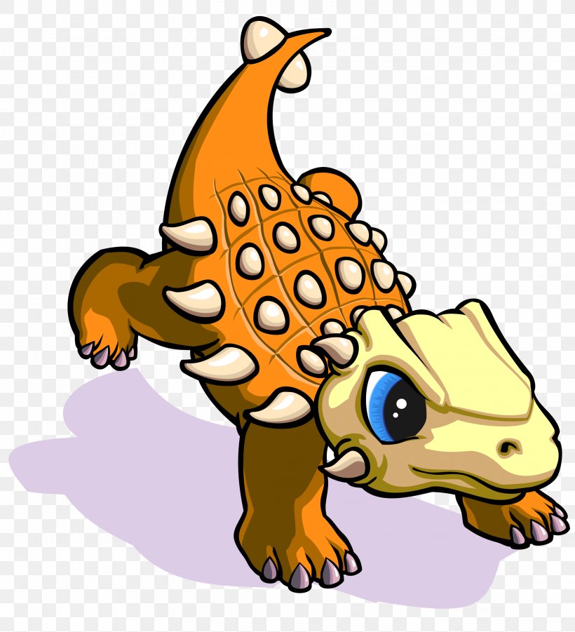 a ankylosaurus