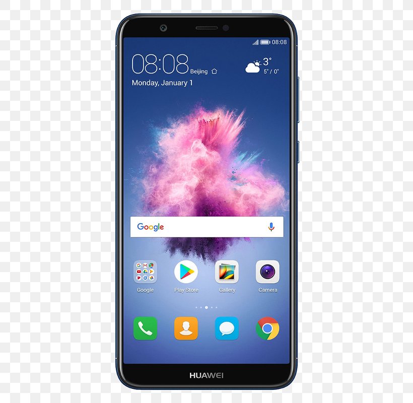 Huawei P Smart 14cm 3 GB 13 MP UK SIM-free Smartphone, PNG, 800x800px, Smartphone, Cellular Network, Communication Device, Dual Sim, Electronic Device Download Free