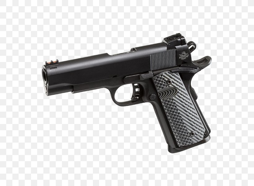 Rock Island Armory 1911 Series Armscor M1911 Pistol .22 TCM Semi-automatic Pistol, PNG, 600x600px, 10mm Auto, 22 Tcm, 40 Sw, 45 Acp, 919mm Parabellum Download Free
