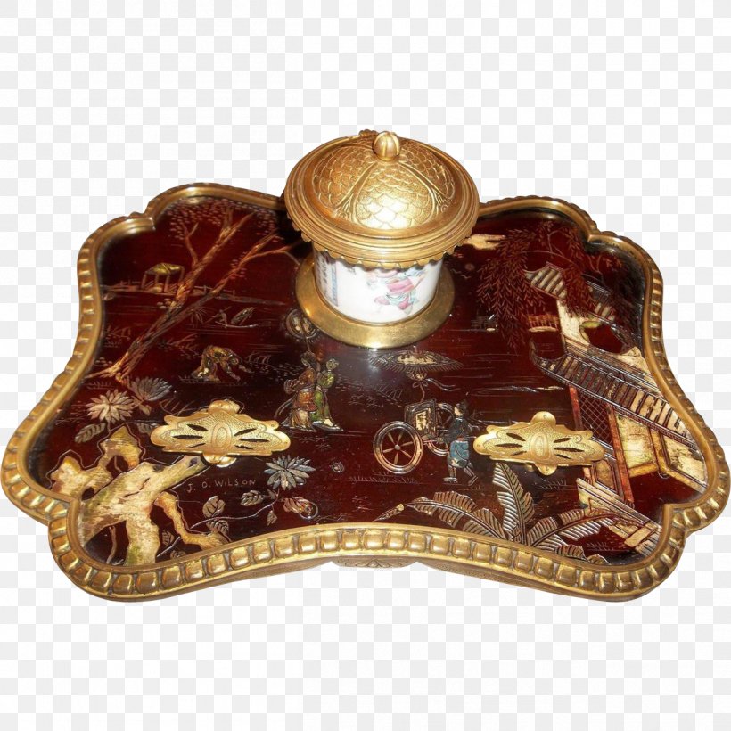 Lacquer Inkwell Japanning Chinoiserie Louis Quinze, PNG, 1257x1257px, Lacquer, Antique, Antique Shop, Brass, Chinoiserie Download Free