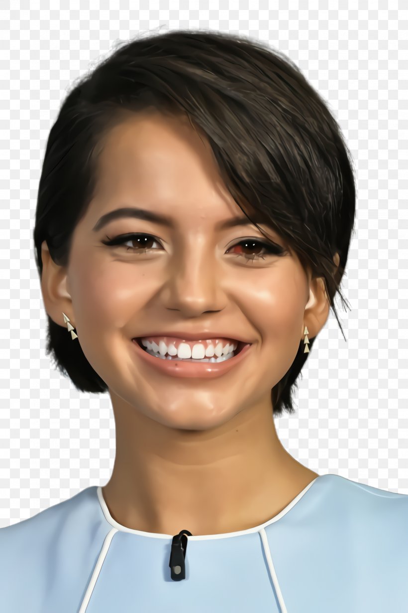 Family Smile, PNG, 1632x2448px, Isabela Moner, Actress, Black Hair, Bob Cut, Celebrity Download Free