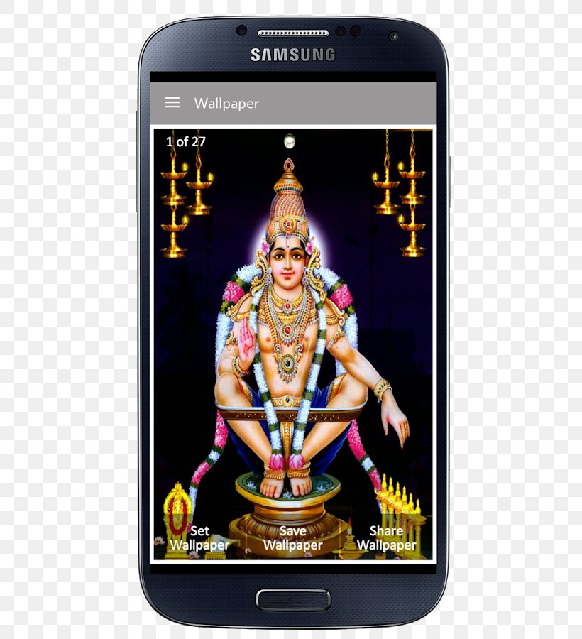 Ayyappan Mobile Phones Ganesha Desktop Wallpaper, PNG, 563x900px, Ayyappan, Android, Gadget, Ganesha, Google Play Download Free
