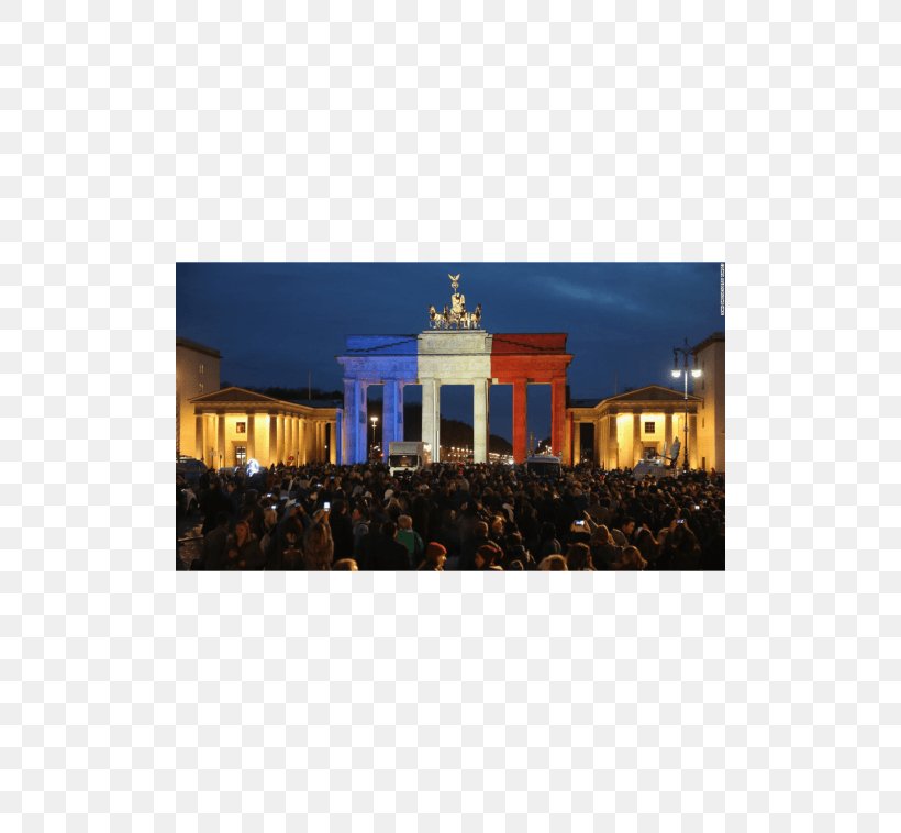 Brandenburg Gate November 2015 Paris Attacks Bataclan Flag Of France Wir Sind Alle Kinder Gottes, PNG, 500x758px, Brandenburg Gate, Facade, Flag Of France, France, Germany Download Free