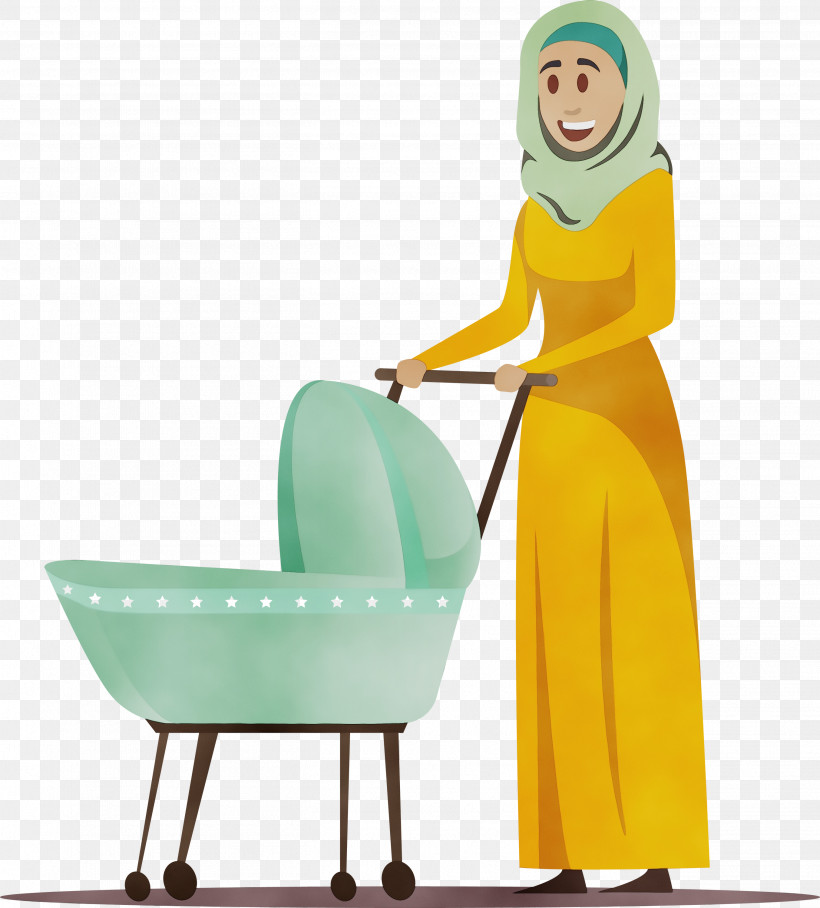 Yellow Green Furniture Chair, PNG, 2708x3000px, Arabic Woman, Arabic Girl, Chair, Furniture, Green Download Free