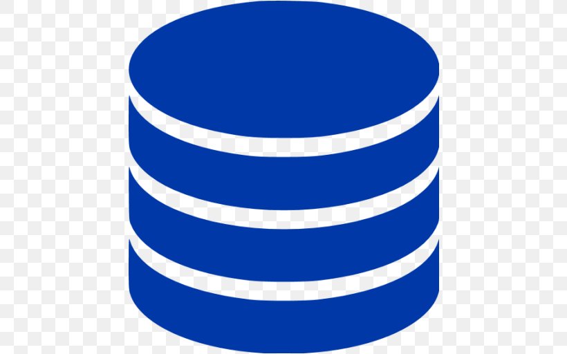 Flat-file Database Clip Art Vector Graphics, PNG, 512x512px, Database, Blue, Cloud Database, Cobalt Blue, Computer Servers Download Free
