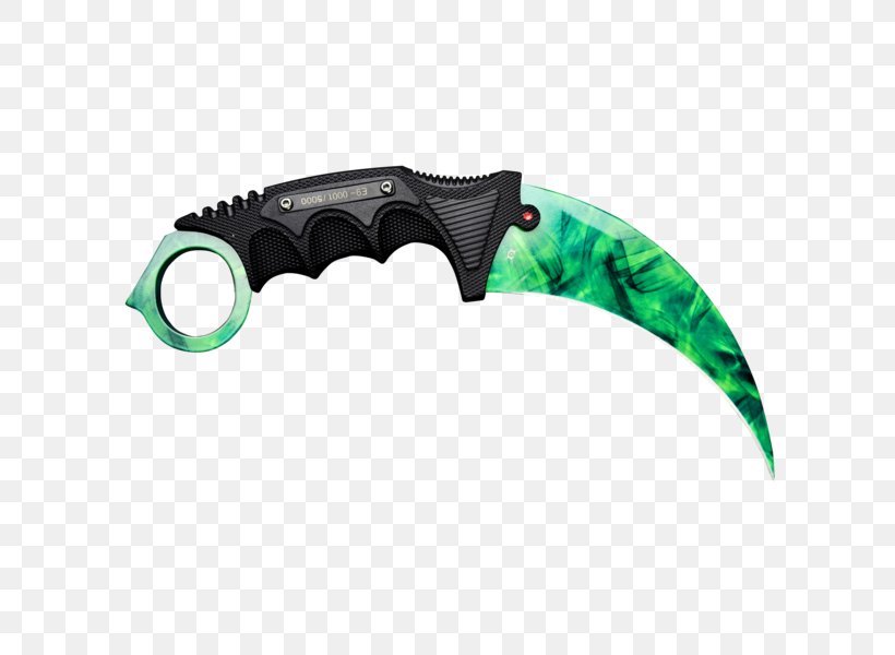 Hunting & Survival Knives Utility Knives Counter-Strike: Global Offensive Knife Karambit, PNG, 600x600px, Hunting Survival Knives, Bayonet, Blade, Butterfly Knife, Cold Weapon Download Free