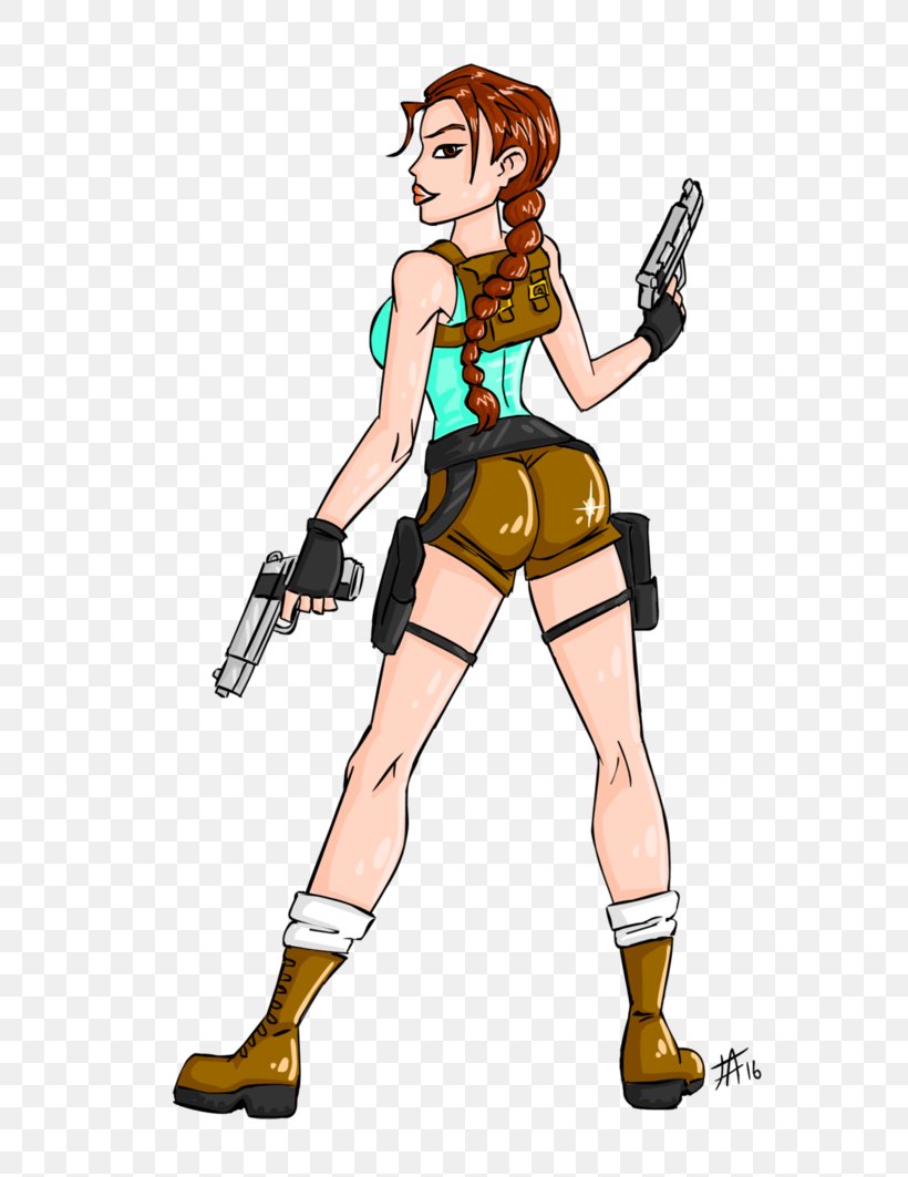 Lara Croft Tracer Jessica Rabbit Character Art, PNG, 751x1063px, Watercolor, Cartoon, Flower, Frame, Heart Download Free