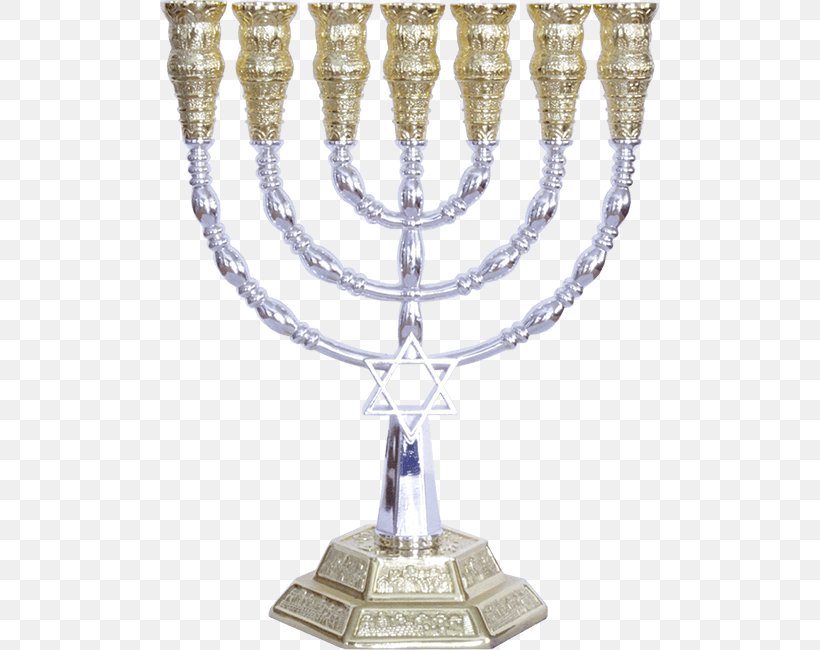 Menorah Tabernacle Judaism Star Of David Jewish Symbolism, PNG, 650x650px, Menorah, Brass, Candle Holder, David, Holy Land Download Free