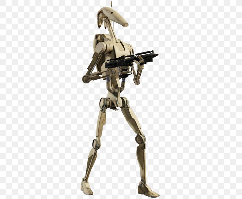 Battle Droid Star Wars: The Clone Wars R2-D2 C-3PO, PNG, 380x675px, Battle Droid, Clone Wars, Droid, Droideka, Figurine Download Free