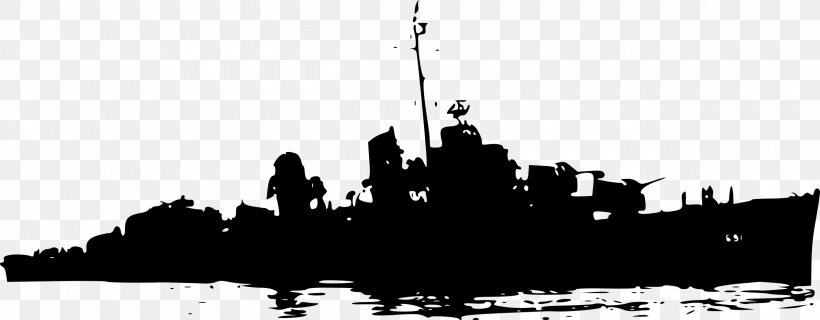 Battleship Clip Art, PNG, 2400x939px, Ship, Battleship, Black And White, Castle, Destroyer Download Free