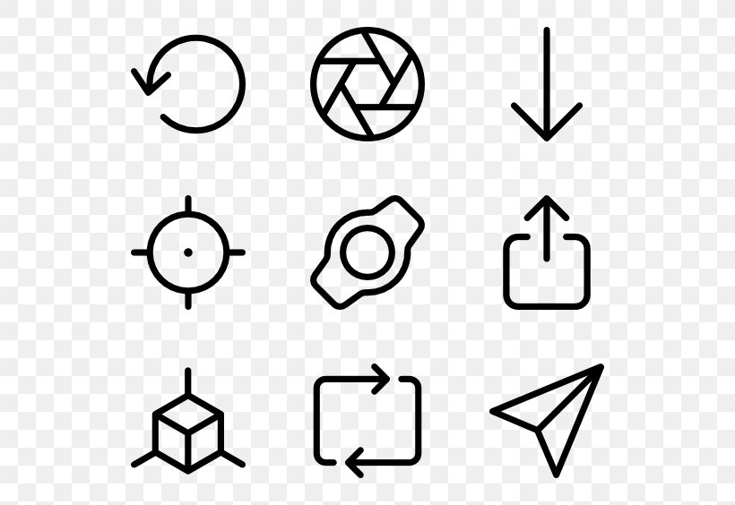 Icon Design Symbol, PNG, 600x564px, Icon Design, Area, Art, Black And White, Diagram Download Free