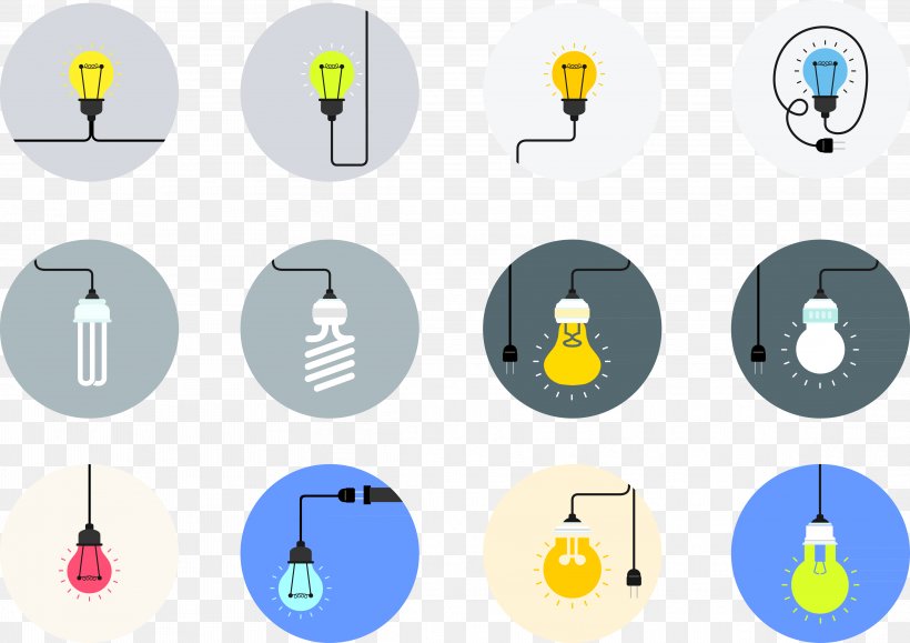 Incandescent Light Bulb Idea Icon, PNG, 4646x3283px, Light, Brand, Communication, Computer Icon, Diagram Download Free