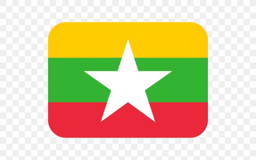 Burma Flag Of Myanmar National Flag Flag Of Thailand, PNG, 512x512px, Burma, Area, Burmese, Emoji, Flag Download Free