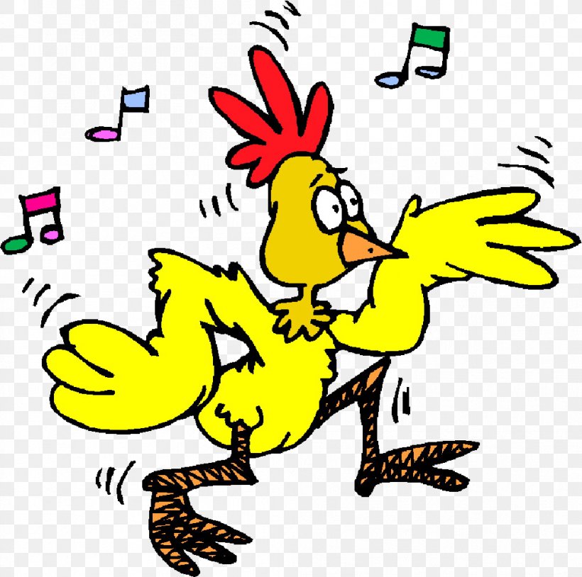 Chicken Dance Chicken Dance Chicken Meat Clip Art, PNG, 1003x996px, Watercolor, Cartoon, Flower, Frame, Heart Download Free