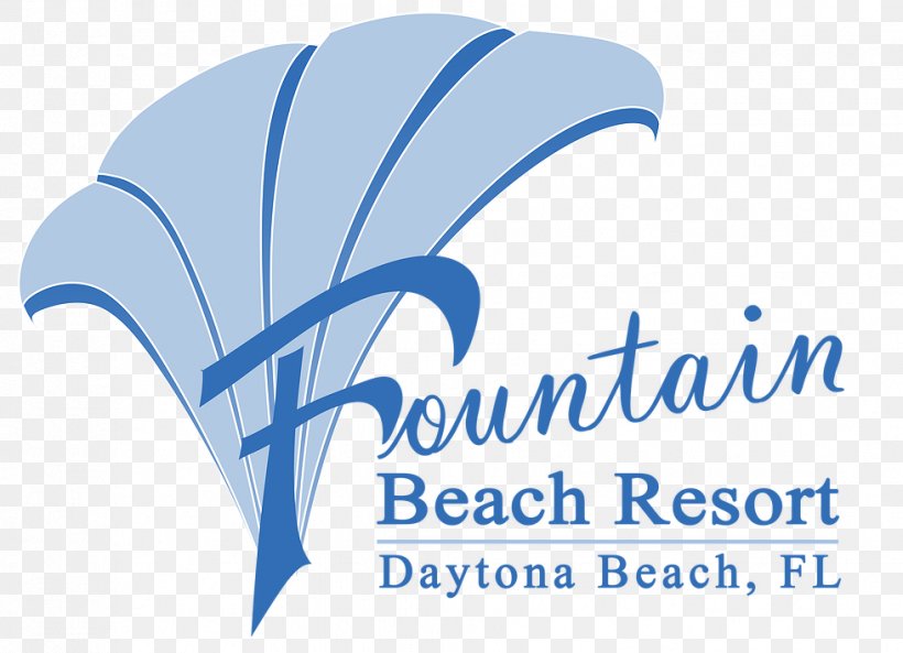Fountain Beach Resort Daytona Beach Logo Brand Outsource Marketing, PNG, 979x709px, Logo, Blue, Brand, Business Cards, Dolphin Download Free