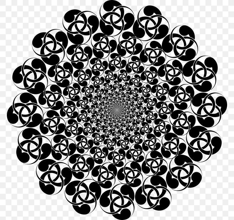 Triskelion Coloring Book Pattern, PNG, 772x772px, Triskelion, Black And White, Book, Coloring Book, Computer Font Download Free