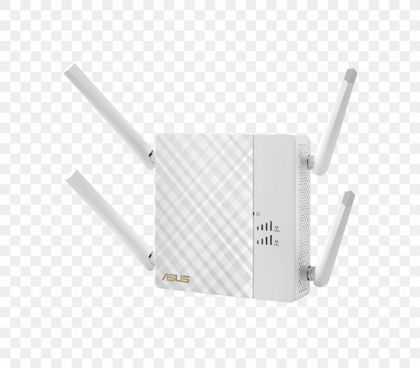 AC1200 Gigabit Dual Band AC Router RT-AC1200G+ Wireless Repeater Wireless Access Points Wi-Fi, PNG, 4610x4045px, Wireless Repeater, Amplifier, Asus, Electronics, Hotspot Download Free