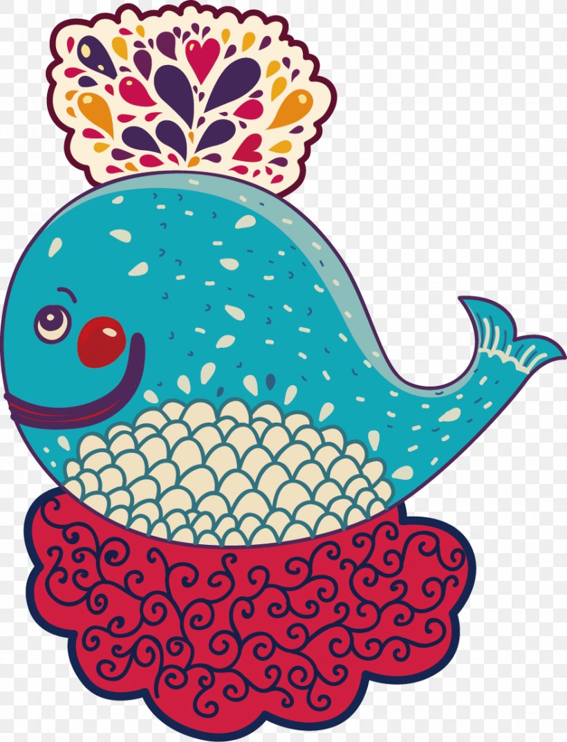 Cute Cartoon Fish, PNG, 880x1152px, Whale, Animation, Area, Art, Cartoon Download Free