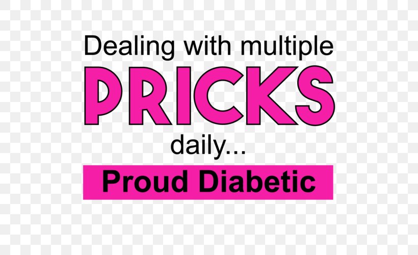 Diabetes Mellitus T-shirt Not A Prick Logo, PNG, 500x500px, Diabetes Mellitus, Area, Better Than Pants, Brand, Logo Download Free