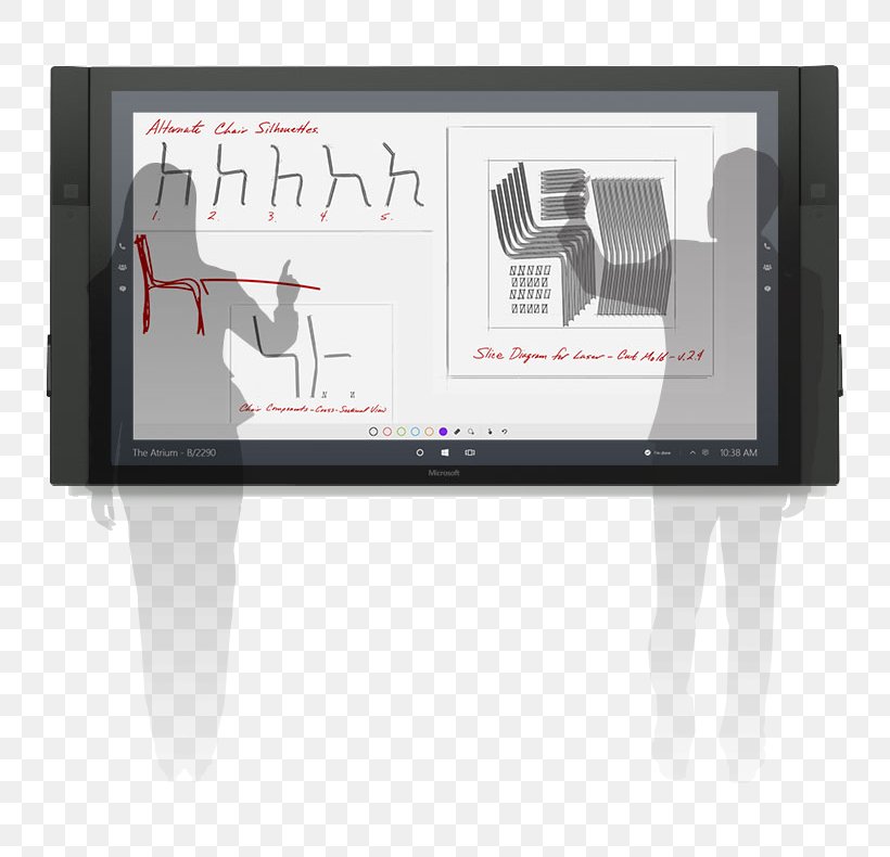 Surface Hub Display Device Intel Core I7 Interactive Whiteboard, PNG, 735x790px, Surface Hub, Brand, Display Advertising, Display Device, Display Resolution Download Free