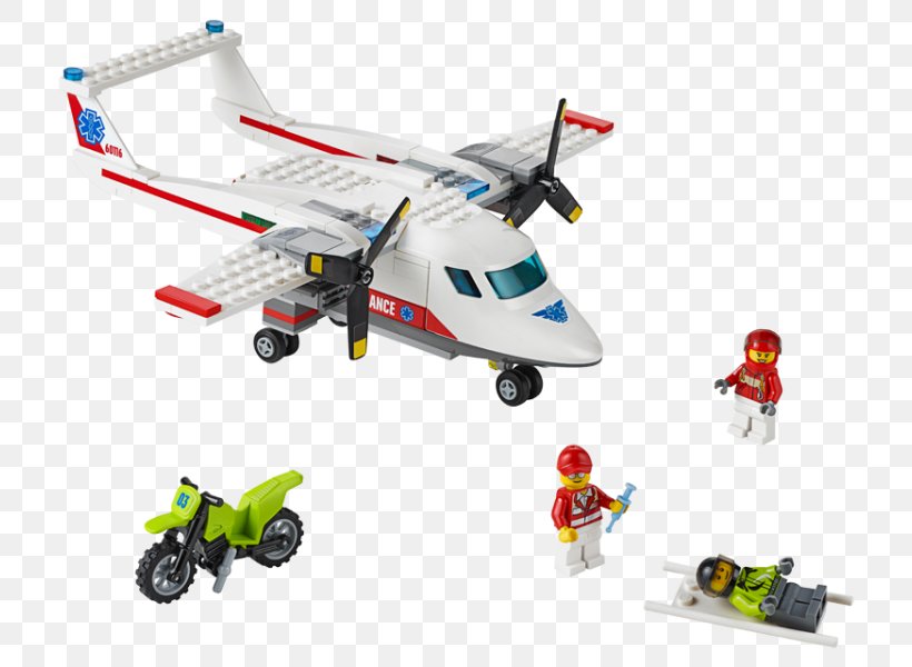 Airplane Lego City LEGO 60116 City Ambulance Plane, PNG, 800x600px, Airplane, Air Medical Services, Aircraft, Amazoncom, Ambulance Download Free