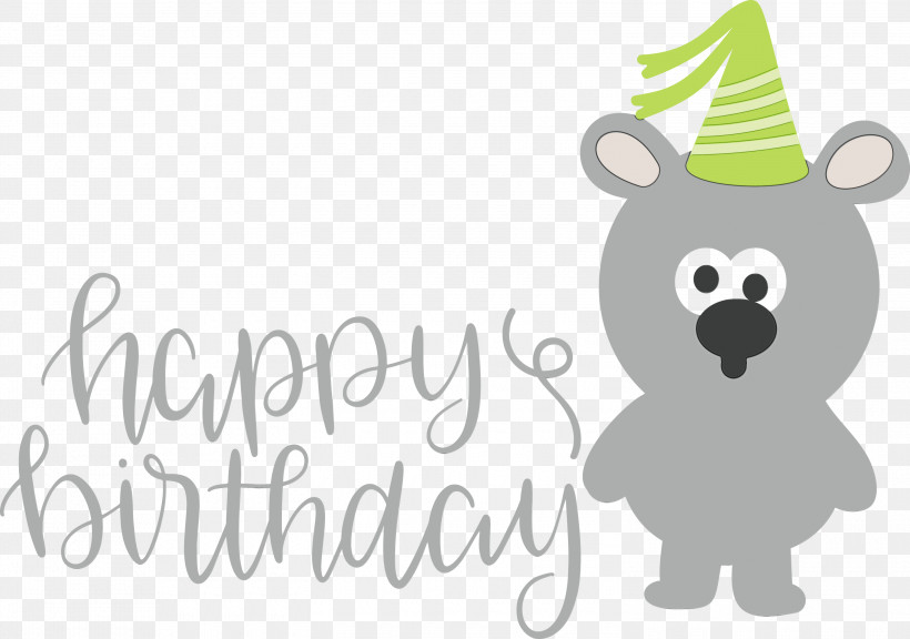 Logo Marsupials Font Meter Biology, PNG, 3000x2109px, Birthday, Biology, Happy Birthday, Logo, Marsupials Download Free