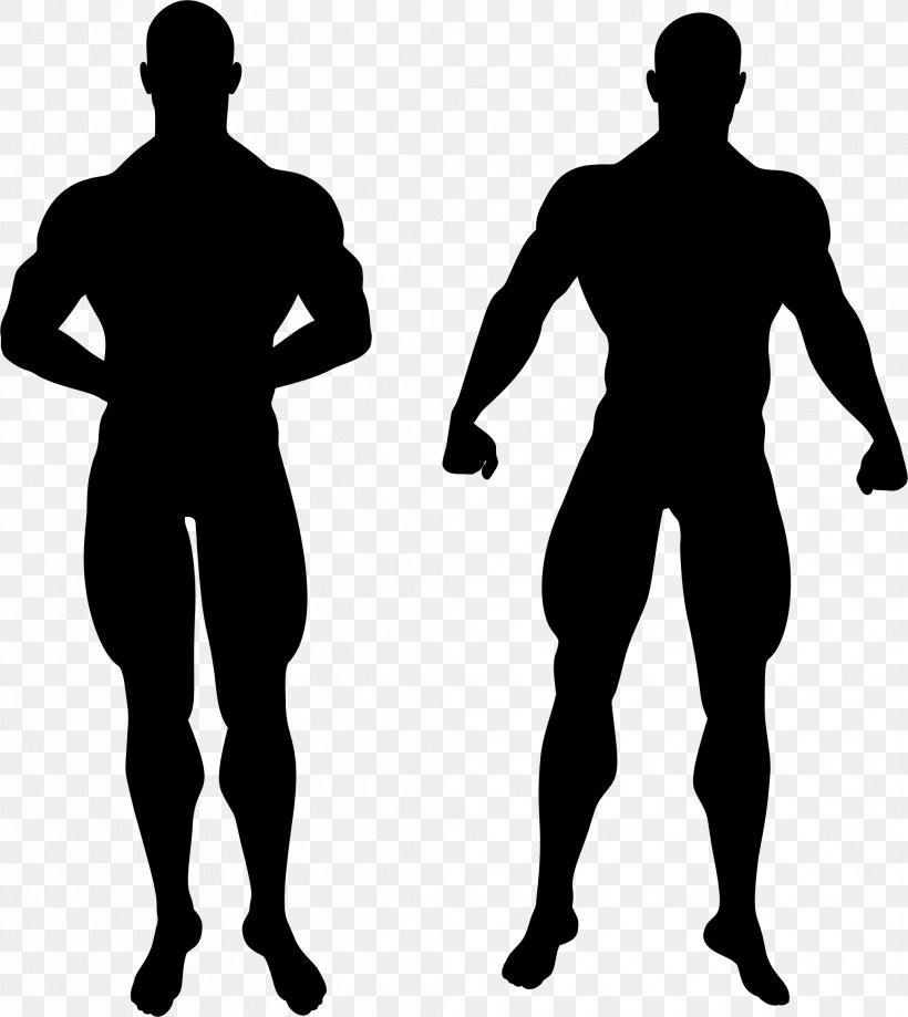 Man Cartoon, PNG, 2072x2324px, Silhouette, Biceps, Bodybuilding, Exercise, Gesture Download Free