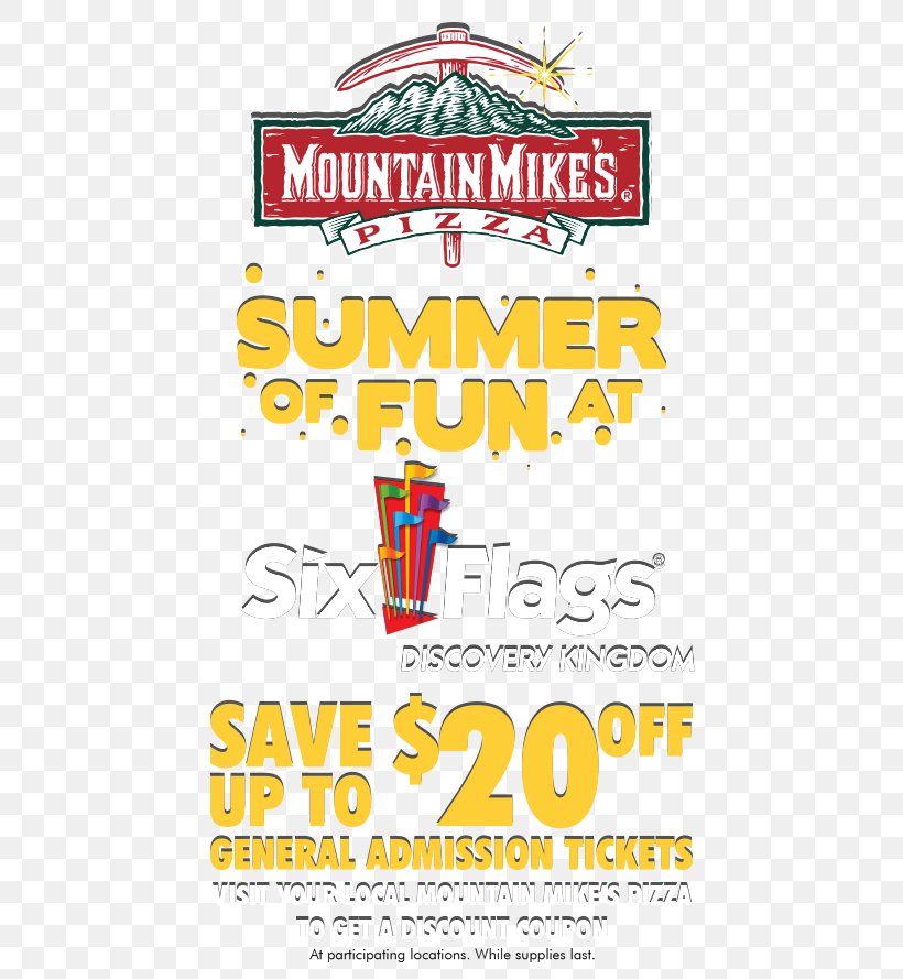 Mountain Mike's Pizza Brand Line Font, PNG, 600x889px, Pizza, Area, Brand, Six Flags, Text Download Free