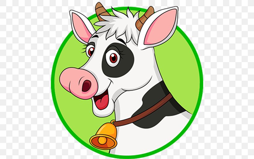 Dairy Cattle Vector Graphics Royalty-free Clip Art, PNG, 512x512px, Cattle, Artwork, Can Stock Photo, Cartoon, Dairy Cattle Download Free