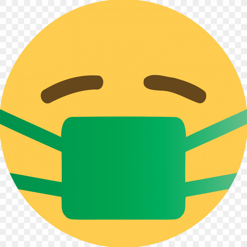 Emoji With Mask Corona Coronavirus, PNG, 3000x3000px, Emoji With Mask, Circle, Convid, Corona, Coronavirus Download Free