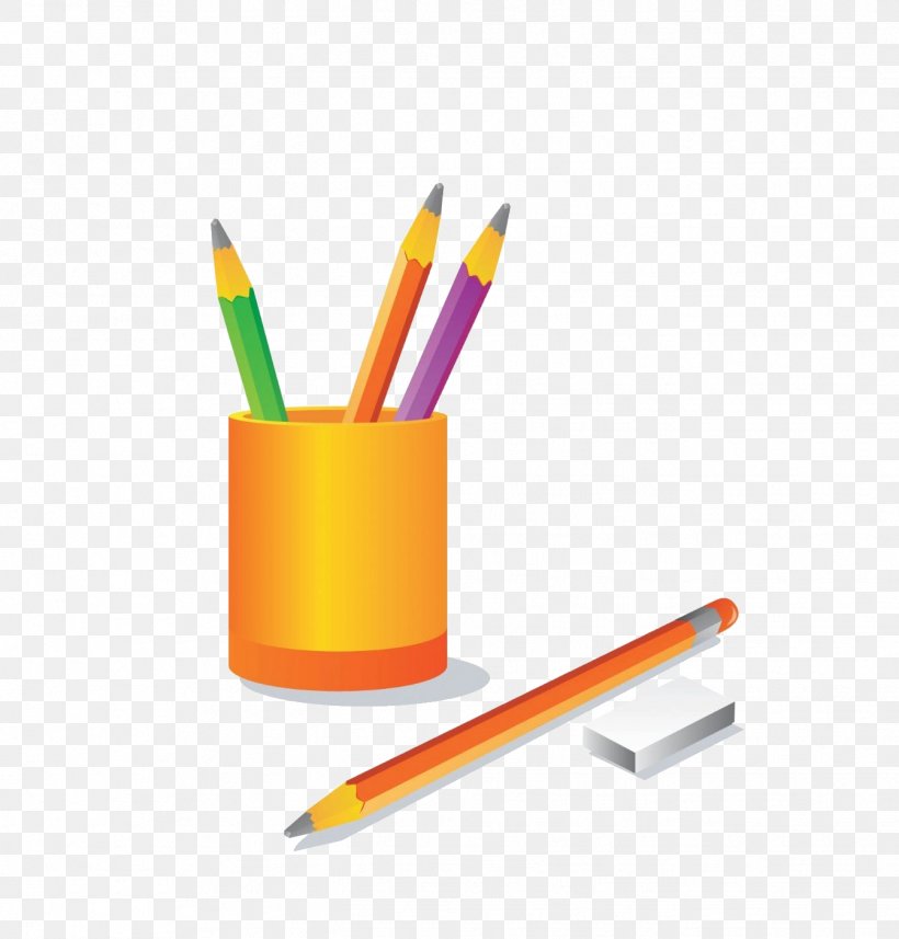 Pen & Pencil Cases Stationery, PNG, 1343x1405px, Pen, Ballpoint Pen, Gratis, Office Supplies, Pen Pencil Cases Download Free