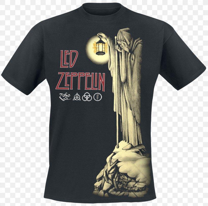 T Shirt Led Zeppelin Iv Stairway To Heaven Png 10x11px Tshirt Active Shirt Brand Clothing Clothing