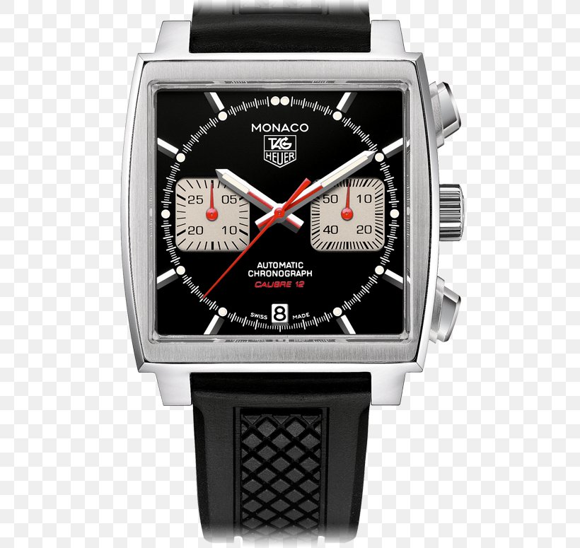 TAG Heuer Monaco Calibre 12 Watch Chronograph, PNG, 775x775px, Tag Heuer Monaco, Brand, Chronograph, Counterfeit Watch, Hardware Download Free