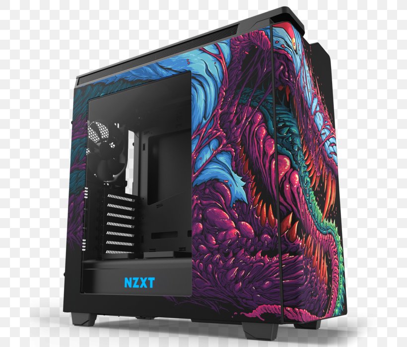Computer Cases & Housings NZXT H440 Hyper Beast Mid Tower Gaming Case With Side Window ATX Acer Iconia One 10, PNG, 700x700px, Watercolor, Cartoon, Flower, Frame, Heart Download Free