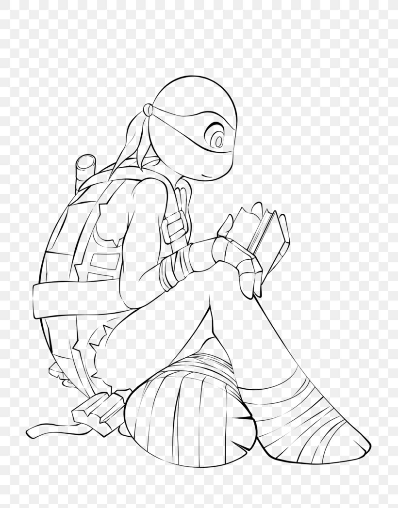 Donatello April O'Neil Drawing Line Art Teenage Mutant Ninja Turtles, PNG, 762x1048px, Watercolor, Cartoon, Flower, Frame, Heart Download Free
