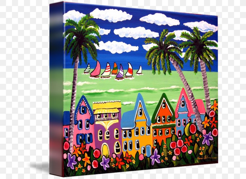 Gallery Wrap Canvas Art Printmaking Beach, PNG, 650x598px, Gallery Wrap, Area, Art, Beach, Canvas Download Free