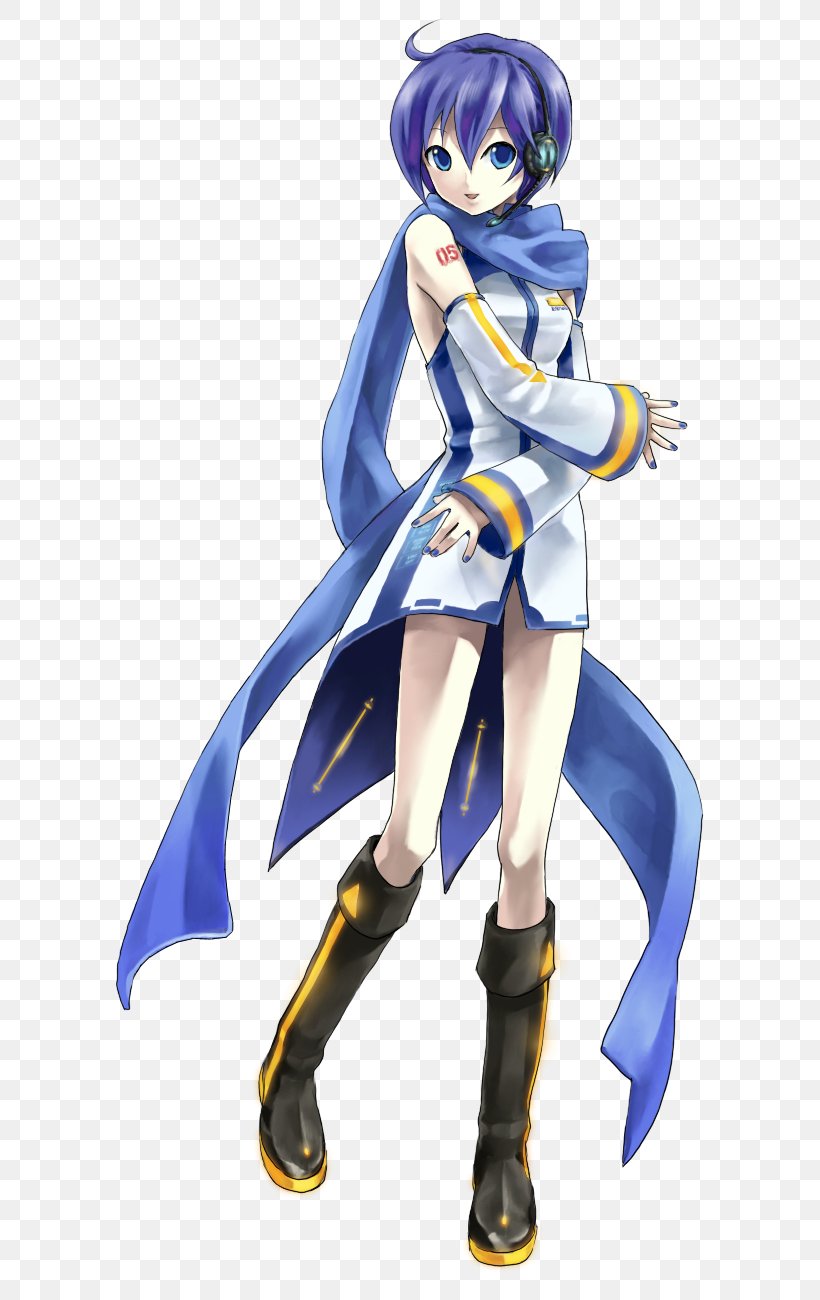 Vocaloid 2 Kaito Hatsune Miku Character Png 627x1300px