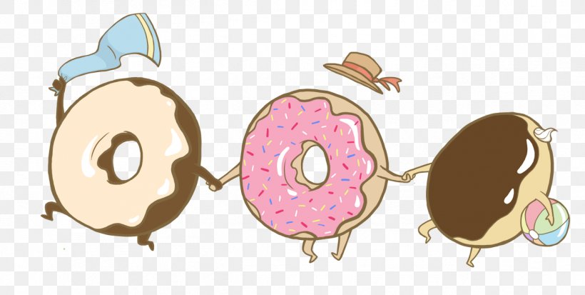 Donuts Frosting & Icing Sprinkles Drawing National Doughnut Day, PNG, 1298x654px, Watercolor, Cartoon, Flower, Frame, Heart Download Free