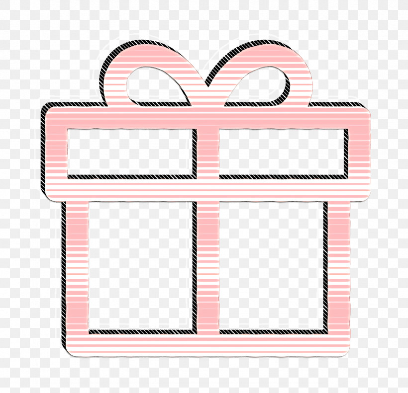 Gift Icon Birthday Icon, PNG, 1284x1240px, Gift Icon, Birthday Icon, Geometry, Line, Mathematics Download Free