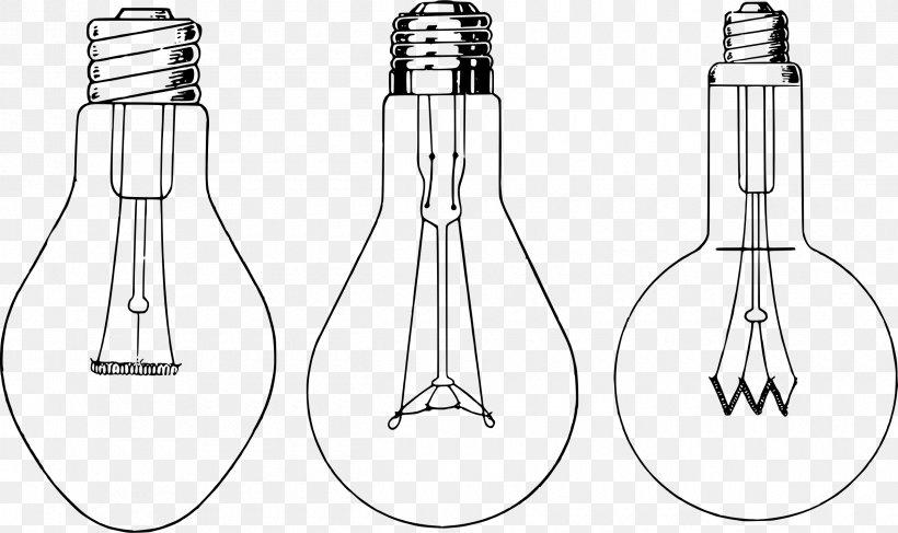 Incandescent Light Bulb Lamp Drawing Clip Art, PNG, 2400x1426px, Light, Artwork, Black And White, Drawing, Drinkware Download Free