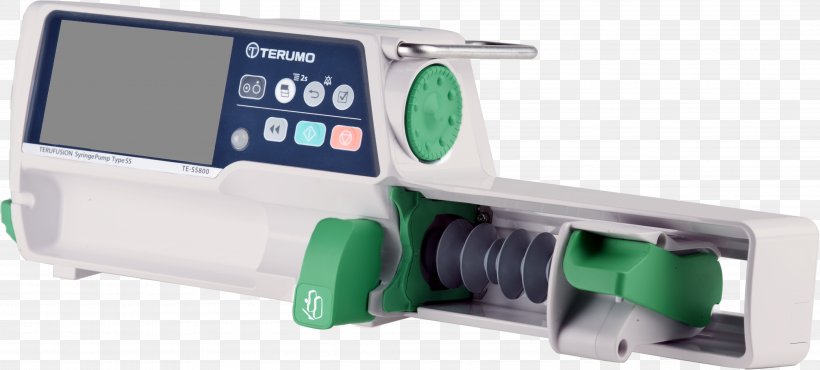Terumo Corporation Syringe Driver Infusion Pump Medical Device, PNG, 4217x1904px, Terumo Corporation, Hardware, Health Technology, Hypodermic Needle, Infusion Pump Download Free