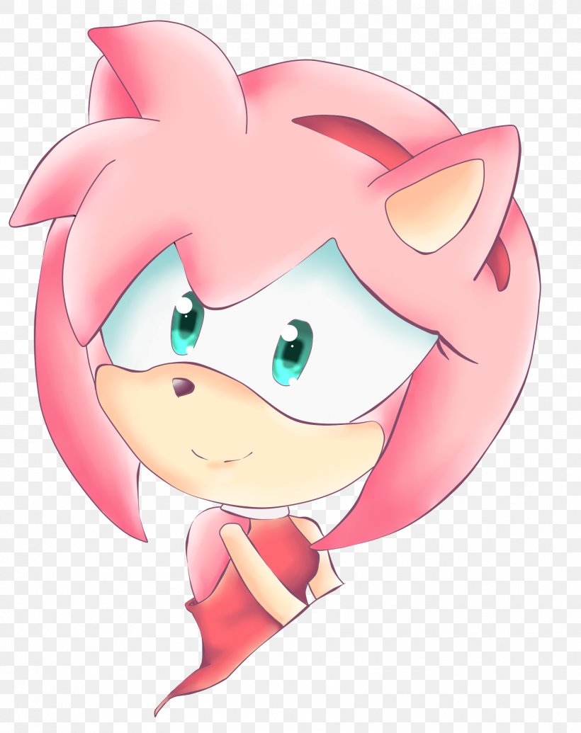 Amy Rose Sonic The Hedgehog Shadow The Hedgehog Tails Princess Sally Acorn, PNG, 1802x2275px, Watercolor, Cartoon, Flower, Frame, Heart Download Free
