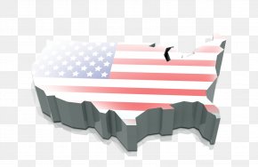 American Flag Map - Flag Of The United States National Flag PNG