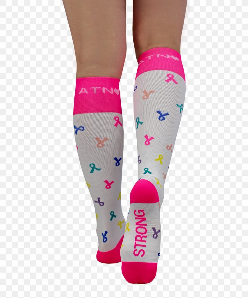 Sock T-shirt Knee Highs Compression Stockings, PNG, 1400x1680px, Watercolor, Cartoon, Flower, Frame, Heart Download Free