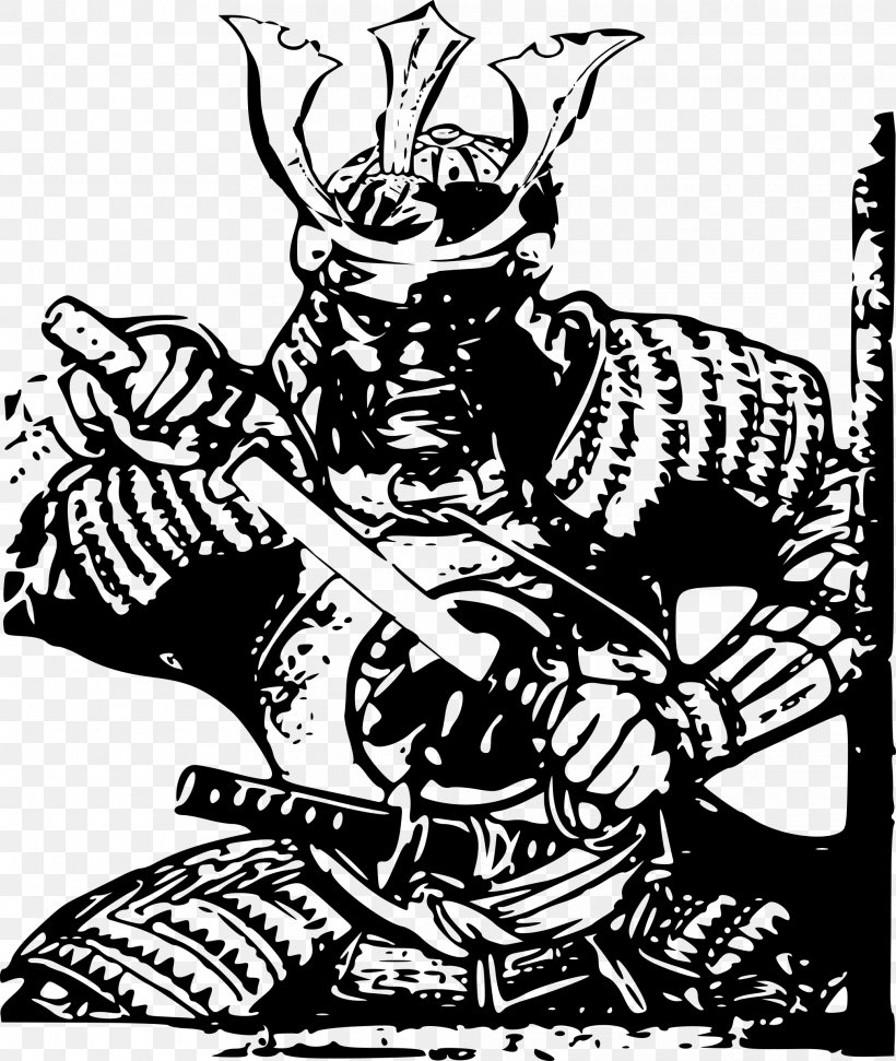 Japan Samurai Drawing Clip Art, PNG, 2026x2400px, Japan, Art, Black And White, Comics Artist, Drawing Download Free
