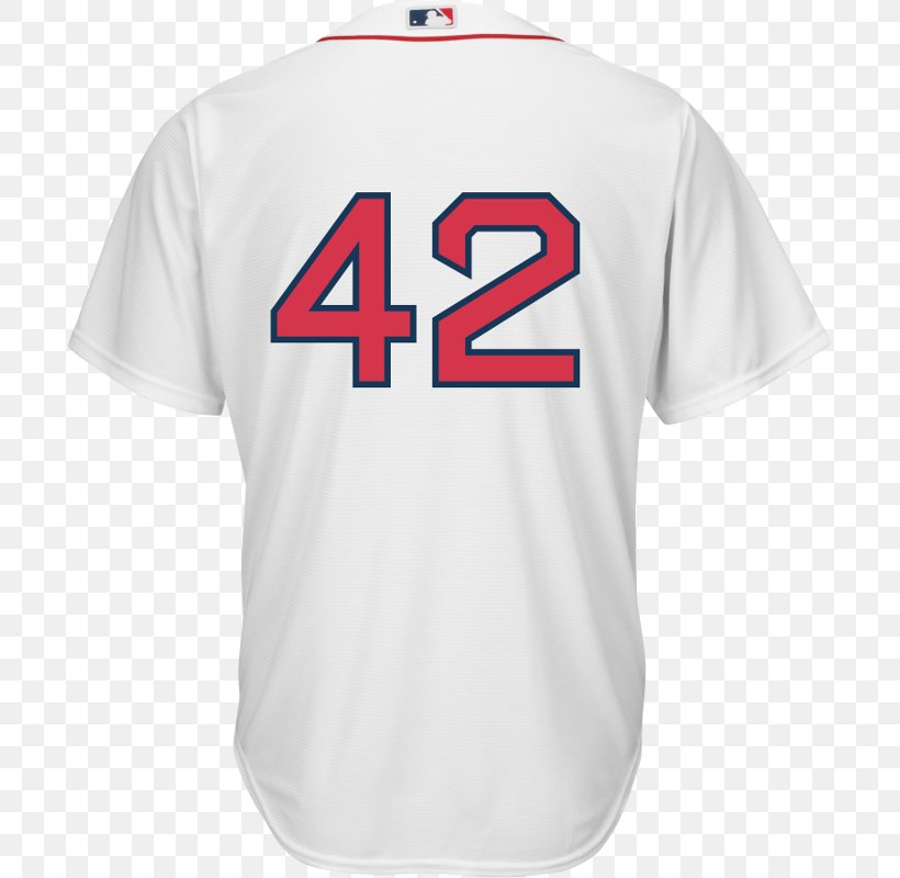 Boston Red Sox Jersey Majestic Athletic Jackie Robinson Day Baseball, PNG, 695x800px, Boston Red Sox, Active Shirt, Baseball, Brand, Clothing Download Free